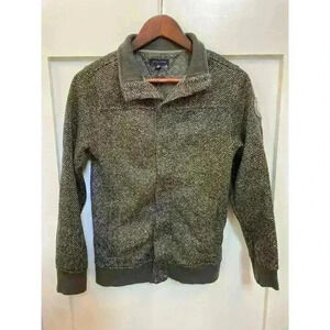 Tommy Hilfiger Letterman Herringbone Boys Jacket, sz 1X (16-18)